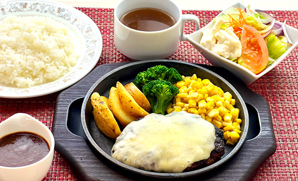 9月のハンバーグ膳